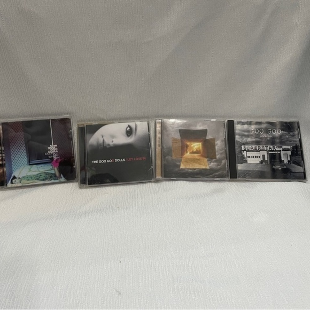 The goo goo dolls cds 4 albums